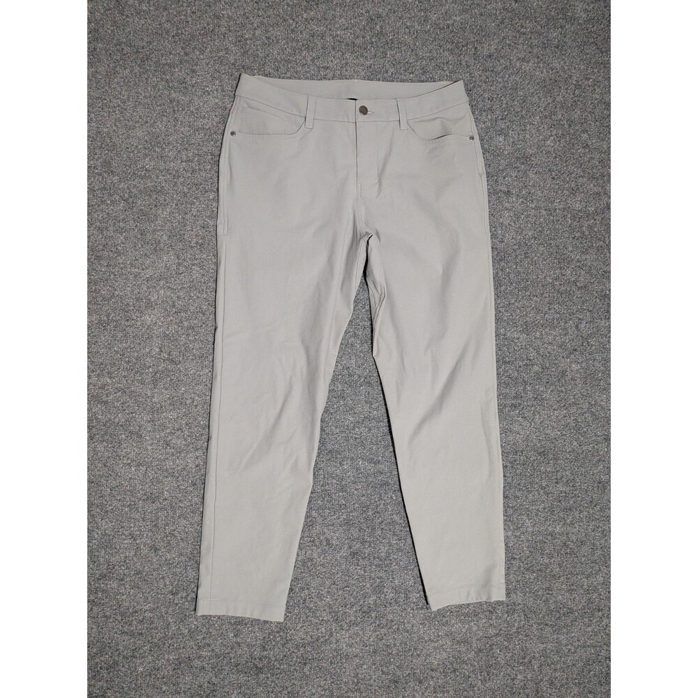 Lululemon Pants Mens 31 (32x28) ABC Slim Fit Gray